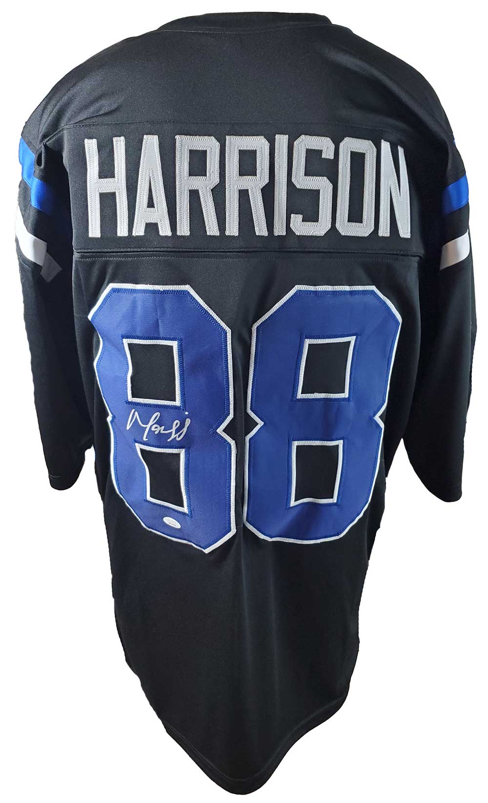 Indianapolis Colts Marvin Harrison Autographed Pro Style Black Jersey JSA  Authenticated – Inklusive Sports