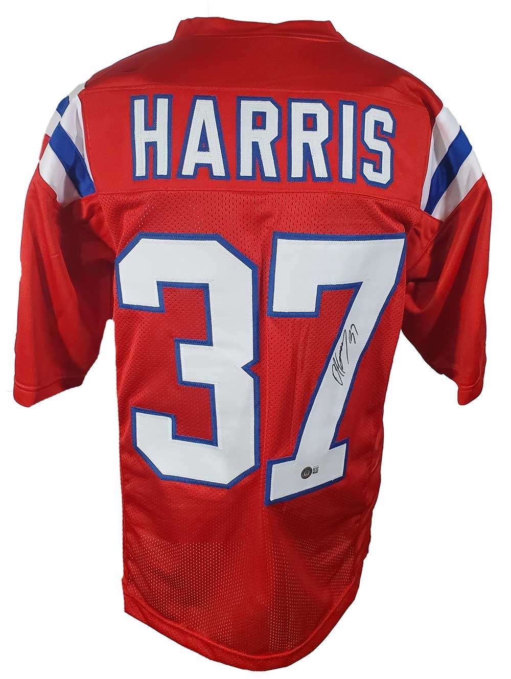 Damien Harris Signed Jersey (Beckett) New England Patriots