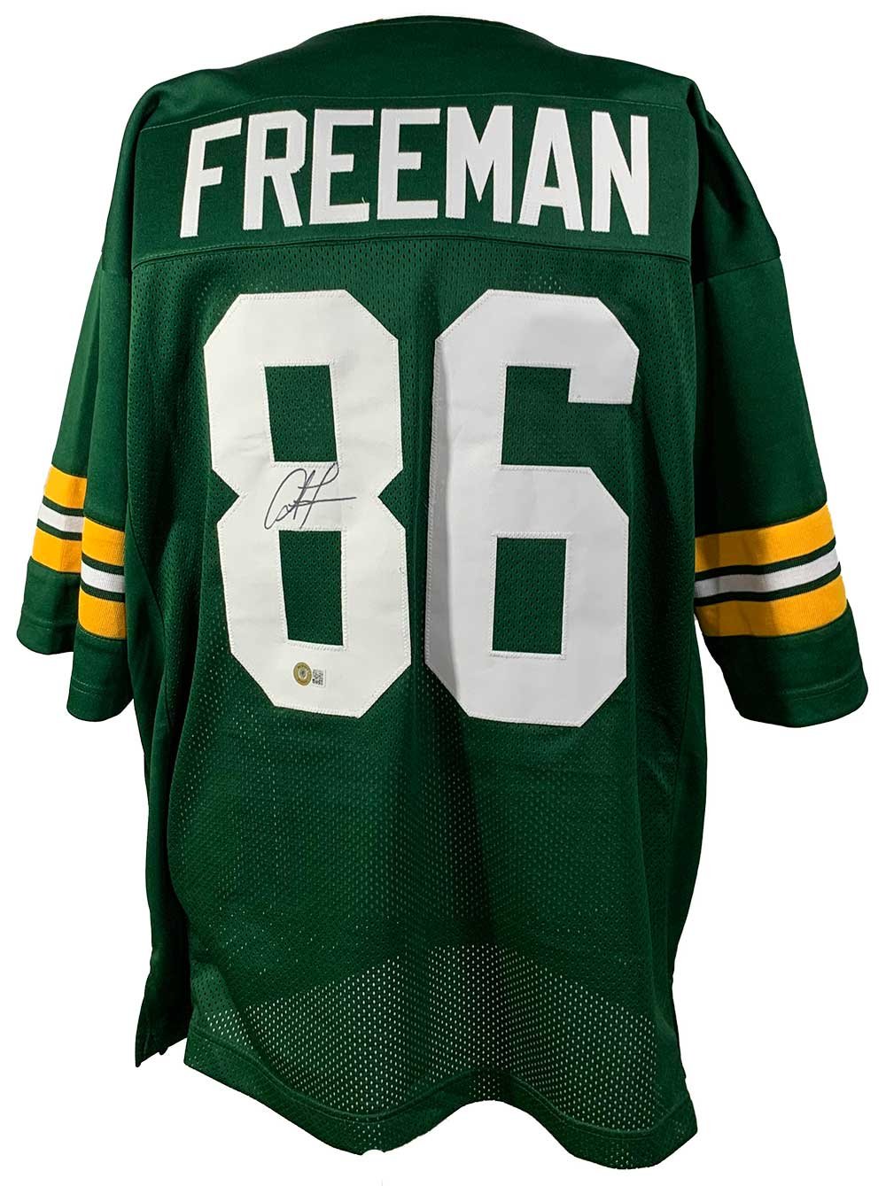 Green Bay Packers Antonio Freeman Autographed Pro Style Green
